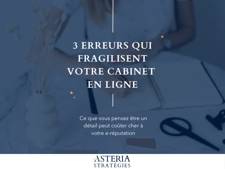 Avocats, Médecins : 3 erreurs digitales à éviter