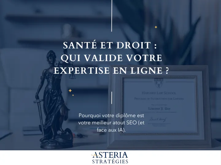 Santé et Droit : Votre diplôme, votre meilleur atout SEO GEO